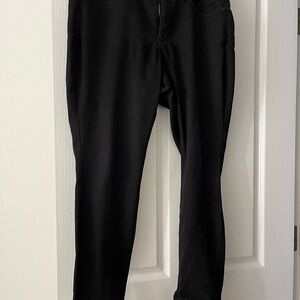 NYDJ Alina leggings style black jeans/14P